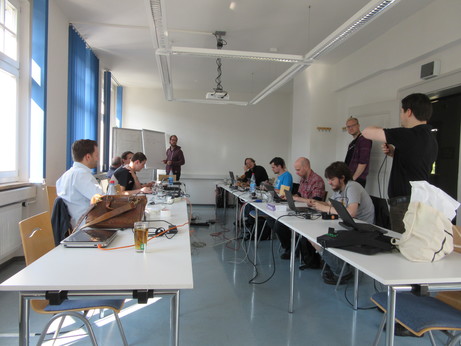 Discussion on the submitted talks and program preparation.